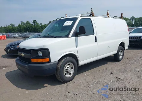 2016 Chevrolet Express 2500 Work Van from USA, damaged, VIN 1GCWGAFF4G1273888